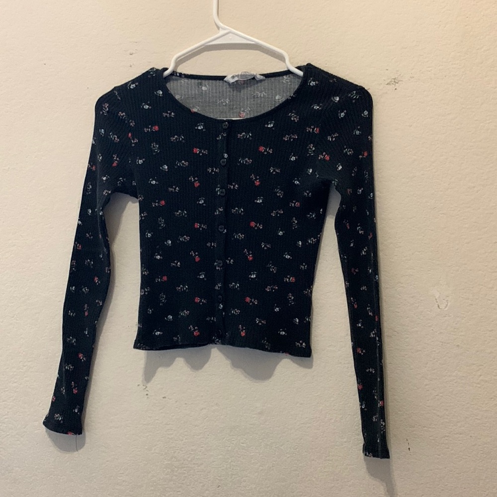 Cute flower H&M Cropped